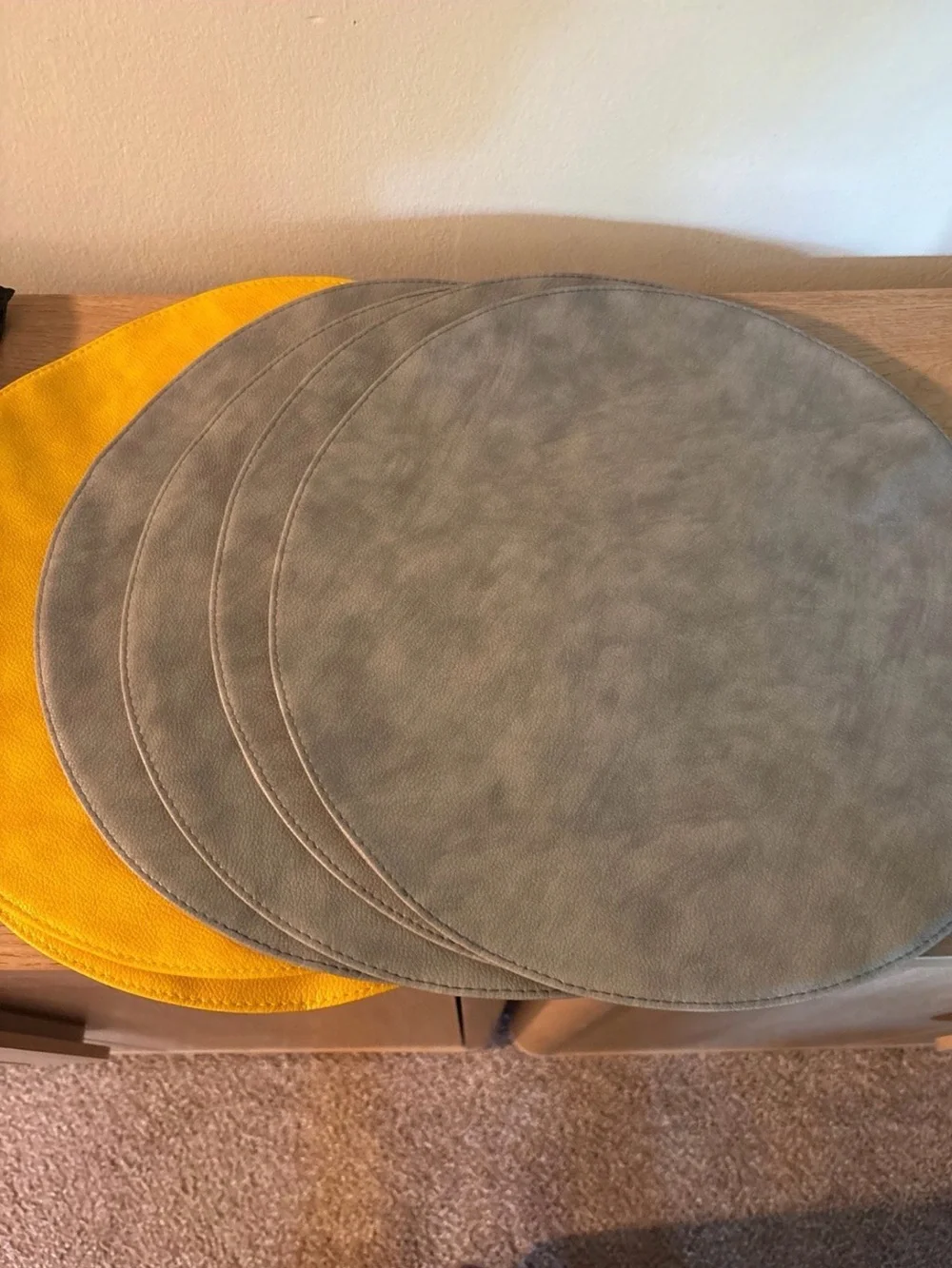 Like New Crate & Barrel Placemats